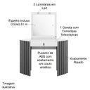 Ver imagem 6 de Penteadeira Camarim Púrpura com Espelho Branco