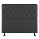 Ver imagem 7 de Cabeceira Cama Box Solteiro Nice 100cm Linho Cinza - Desk Design