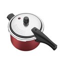 Ver imagem 4 de Panela de Pressão 4,5L Alumínio Antiaderente Vermelho + 3 Utensílios - Tramontina