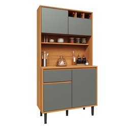 Armário de Cozinha Completa 4 Portas 1 Gaveta Easy Movelove - 5