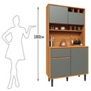 Ver imagem 4 de Armário de Cozinha Completa 4 Portas 1 Gaveta Easy Movelove