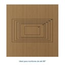 Ver mais imagens de Rack com Painel para Tv até 86 Polegadas 250cmx240cm Liso Aruá CabeCasa MadeiraOriginals