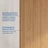 Rack com Painel para Tv até 86 Polegadas Liso 240x250cm Aruá Cabecasa Madeiraoriginals - 10