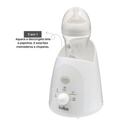 Aquecedor de Mamadeiras 3 em 1 Branco 110v - Buba - 4