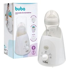 Aquecedor de Mamadeiras 3 em 1 Branco 110v - Buba - 1