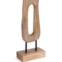Ver imagem 3 de Escultura Decorativa em Madeira 66,5cm 21889 Mart