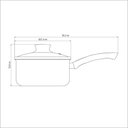 Ver imagem 6 de Panela Tramontina Alumínio Antiaderente Paris 20cm Vermelho