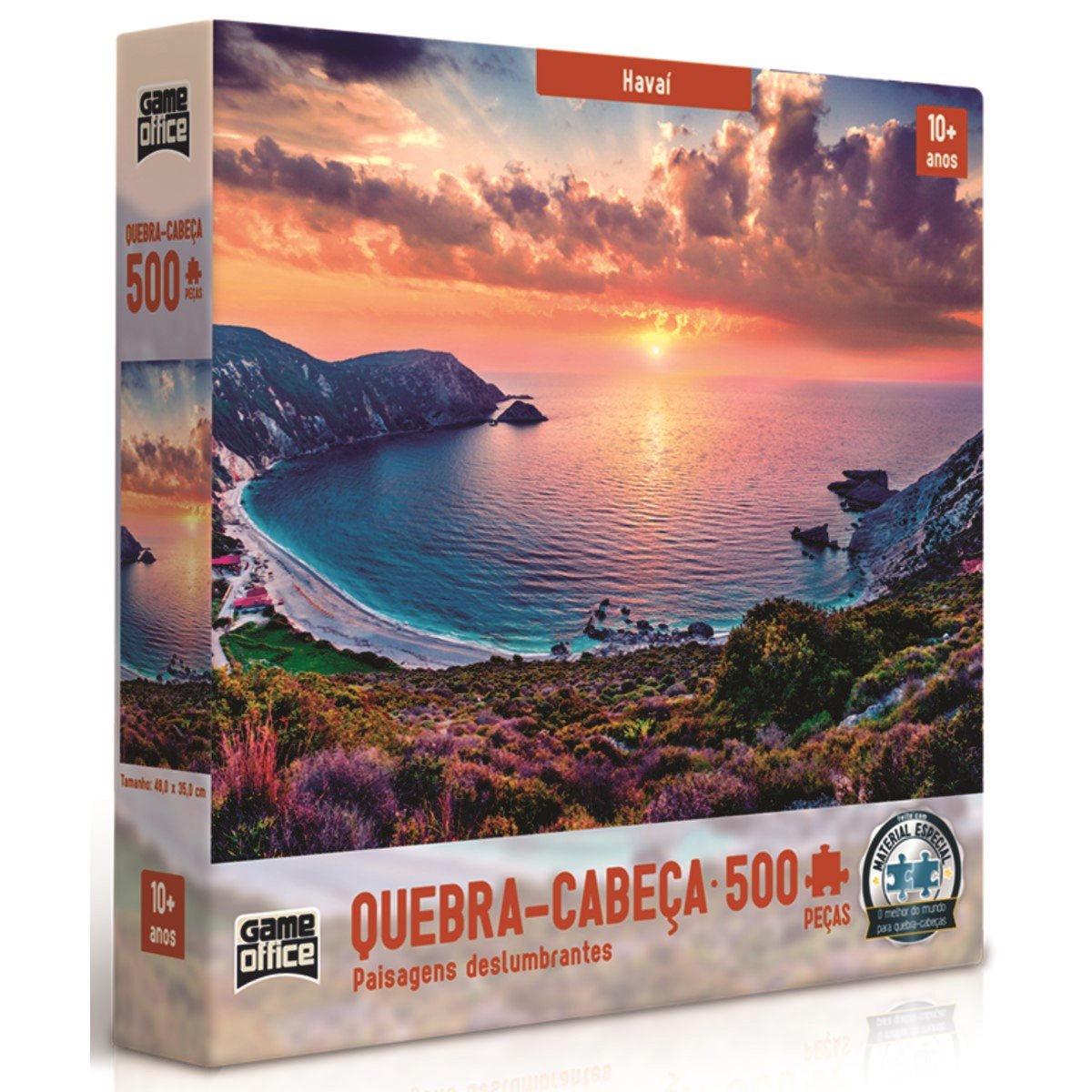 Quebra Cabeça Paisagens Deslumbrantes 500 Peças Toyster | MadeiraMadeira