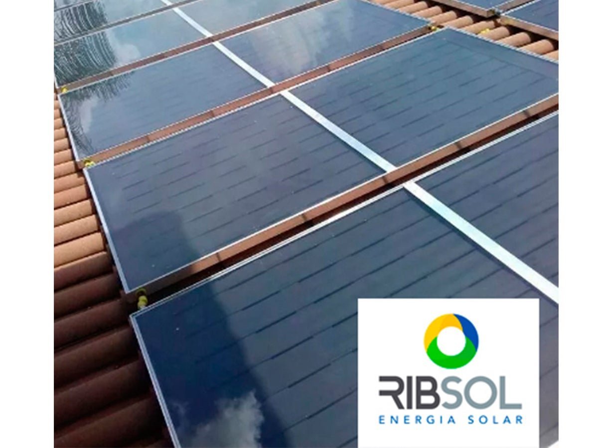 Placa Coletor Solar Banho Horizontal Aço Inox 200x100 Ribsol - 2
