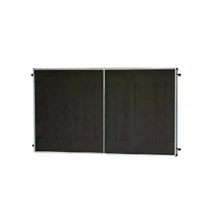 Placa Coletor Solar Banho Horizontal Aço Inox 200x100 Ribsol