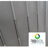 Placa Coletor Solar Banho Horizontal Aço Inox 200x100 Ribsol - 3