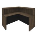 Ver imagem 4 de Balcão Tamburato Atendimento Recepção - Charuto/preto