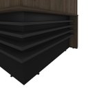Ver mais imagens de Balcão Tamburato Atendimento Recepção - Charuto/preto