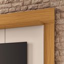 Ver imagem 4 de Painel TV 60" Home Astrea 160 cm Orgânico Portas em Detalhe Curvos H01- D'Rossi