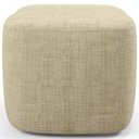 Ver imagem 7 de Poltrona de Amamentação com Balanço e Puff Orgânico Saori W01 Linho Bege - Lyam Decor