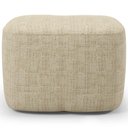 Ver imagem 4 de Poltrona de Amamentação com Balanço e Puff Orgânico Saori W01 Linho Bege - Lyam Decor