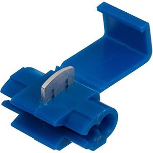 500un Conector Derivação Emenda Cabos Fios Azul 1,5 a 2,5mm