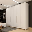 Ver imagem 1 de Roupeiro Tcil Veneza com Pés 6 Portas