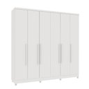 Ver imagem 2 de Roupeiro Tcil Veneza com Pés 6 Portas