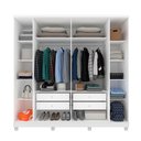 Ver imagem 4 de Roupeiro Tcil Veneza com Pés 6 Portas