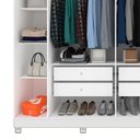 Ver imagem 6 de Roupeiro Tcil Veneza com Pés 6 Portas