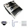 Tanque de Lavanderia Inox 30 Litros de Parede - Kit Completo - 4
