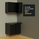 Ver imagem 2 de Cozinha Completa De Canto com Armário e Balcão Preto Reims