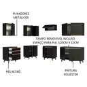 Ver imagem 3 de Cozinha Completa De Canto com Armário e Balcão Preto Reims