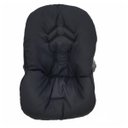 Ver imagem 5 de Capa para Bebê Conforto + Capota/ Protetor de Sol + Protetor de Cinto - Preto Liso