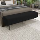Ver imagem 6 de Puff Recamier 143 cm Pes Metal Baid Veludo SL 944 Peer