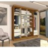 Guarda Roupa Casal Alto Dubai 4 Portas Luciane Móveis Freijó - 4