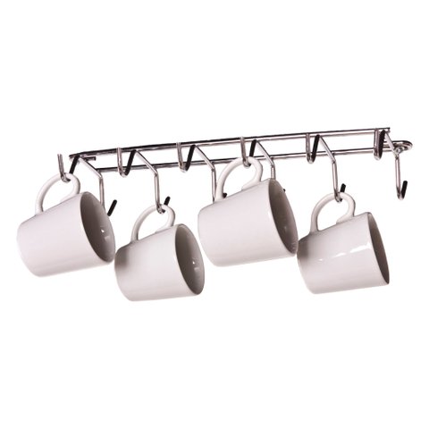 Porta Xícaras 4310 275x30x100mm Cromado Jomer 01 Unidade