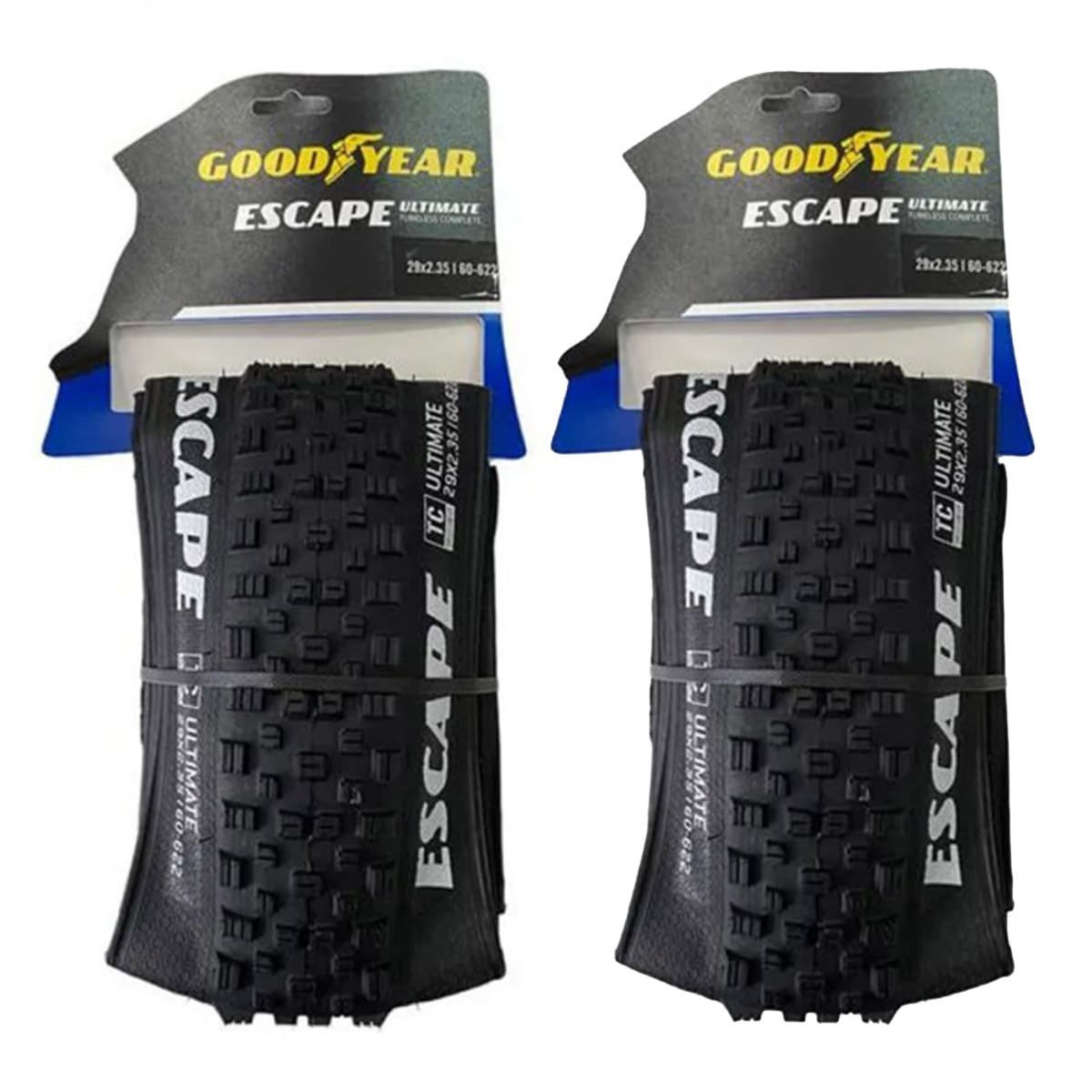 Pneus de Bicicleta Goodyear Escape Tubeless 29 x 2.35 Mtb Kevlar Par Pneu de bicicleta Goodyear Esca - 3