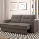 Ver imagem 2 de Sofá 2 Lugares Retrátil e Reclinável 180cm Multimóveis Cr45241 Tabaco