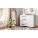 Ver imagem 5 de Cômoda com Rodízios Flynn Branco