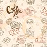 Papel de Parede Adesivo Café Lettering N06223 Rolo 0,58x3M - 2