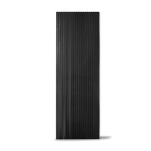Painel Ripado Versátil: 03 unid. 270X110cm larg. Talatto Painéis Preto TX