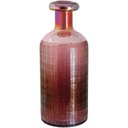 Ver imagem 1 de Benji Garrafa Decorativa 35x14x14cm Vidro Rosa Lustrado