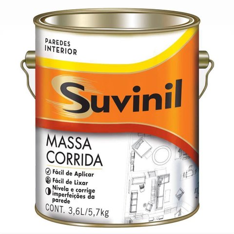 Massa Corrida PVA 3.6 Litros - 54014564 - SUVINIL