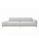 Ver imagem 4 de Sofá Unne 2 Lugares 180cm Terminal Direito Cinza Boucle Sofá Home