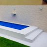 Piso Atérmico Para Piscina Ou Sauna  50x50x1,5cm Bahamas  Branco - Areia de Quartzo Ind. Cimentícia - 6