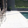 Piso Atérmico Para Piscina Ou Sauna  50x50x1,5cm Bahamas  Branco - Areia de Quartzo Ind. Cimentícia - 3