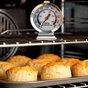 Ver imagem 4 de Termômetro Analógico Forno 300° Alta Qualidade Inox Com Base