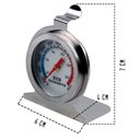 Ver imagem 5 de Termômetro Analógico Forno 300° Alta Qualidade Inox Com Base