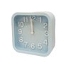 Relógio de Mesa Quadrado Azul 13x13cm N239558-1 - Quanhe - 2