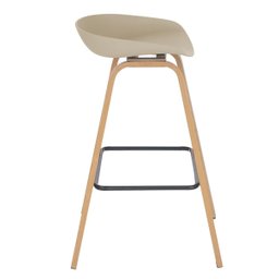 Kit 6 banquetas altas bancada cozinha Cassia BD 76 cm - 4