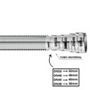 Ver imagem 4 de Sifão Sanfonado com Copo 49cm Cromado | Astra | Kit C/ 5 Un