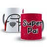 Caneca de Porcelana Flork Super Pai – Amor, Humor e Carinho em Uma Só Peça! - 1