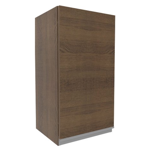 Armário Aéreo Madesa Glamy 35 cm 1 Porta Rustic Cor:Rustic