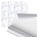 Ver imagem 1 de Papel de Parede Adesivo Quadrado 3d Relevo Minimalista 2,80m